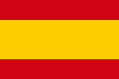 Flaga Hiszpanii bez herbu