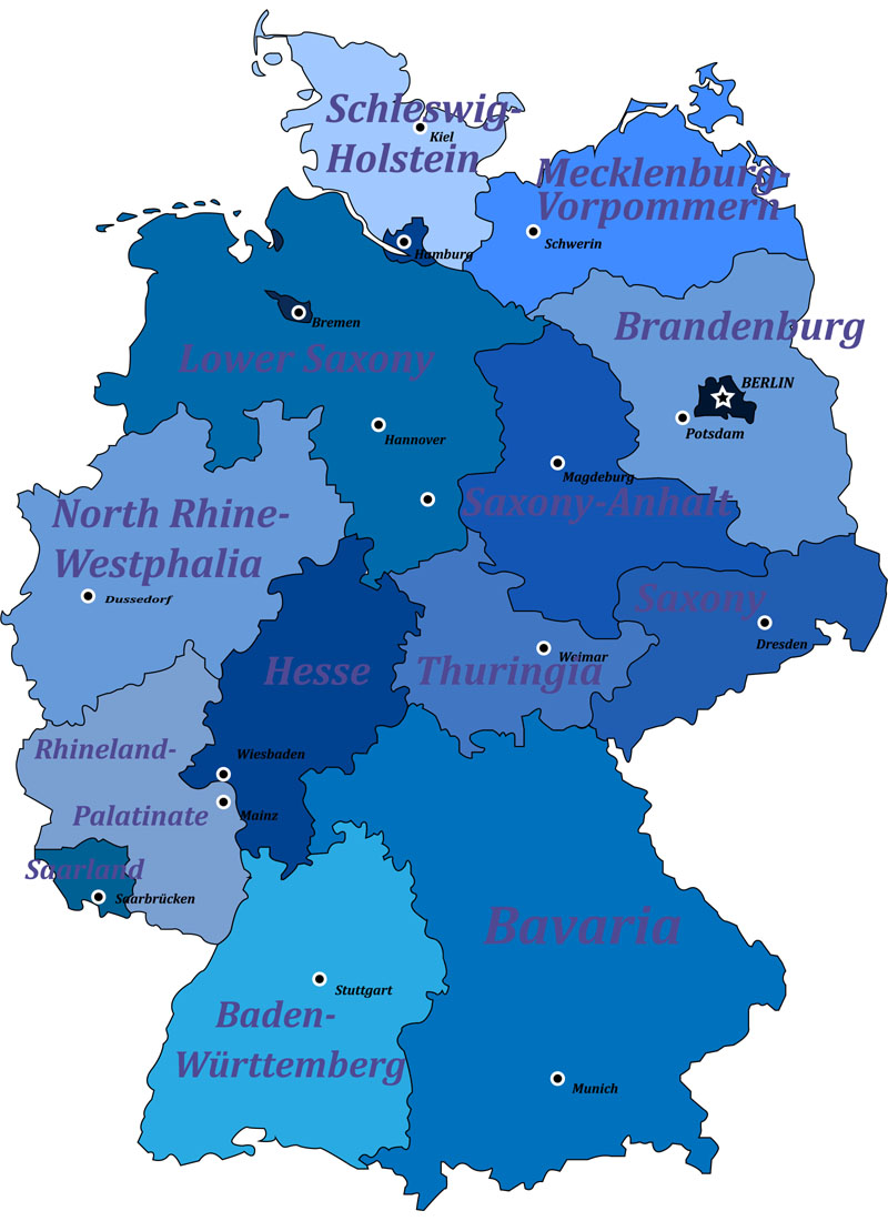 Bawaria niemcy mapa europy Bad Windsheim,