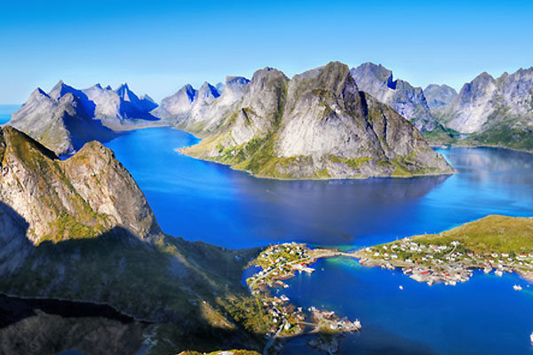 Norwegia - położenie, mapa, flaga, stolica, waluta, turystyka