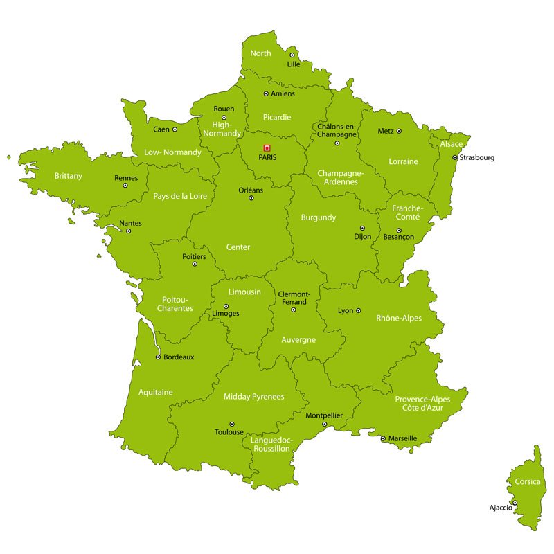 Regiony we Francji