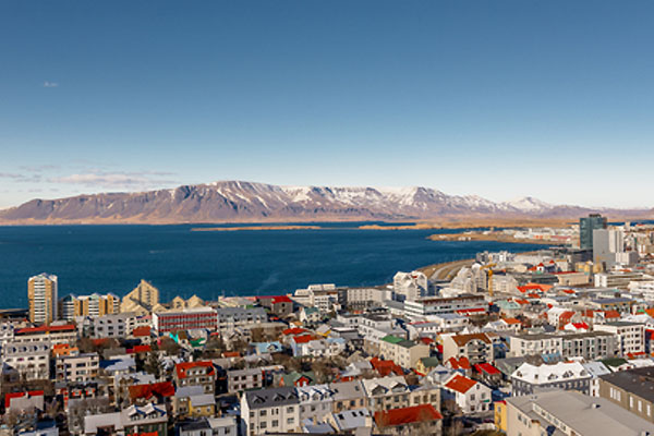 Islandia - Reykjavik panorama